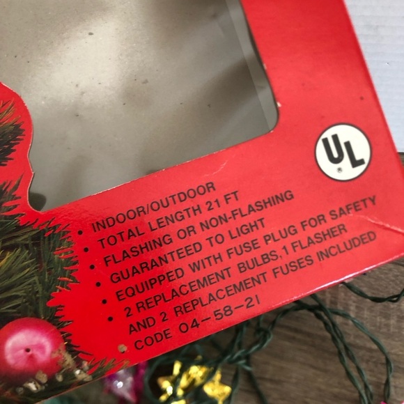 Vtg Multicoloured String Lights - Picture 8 of 13